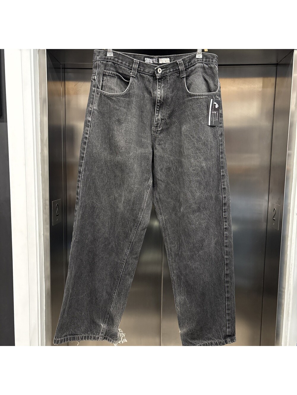 Vintage Y2K Southpole Size 36 Wide Leg Denim Baggy Jeans